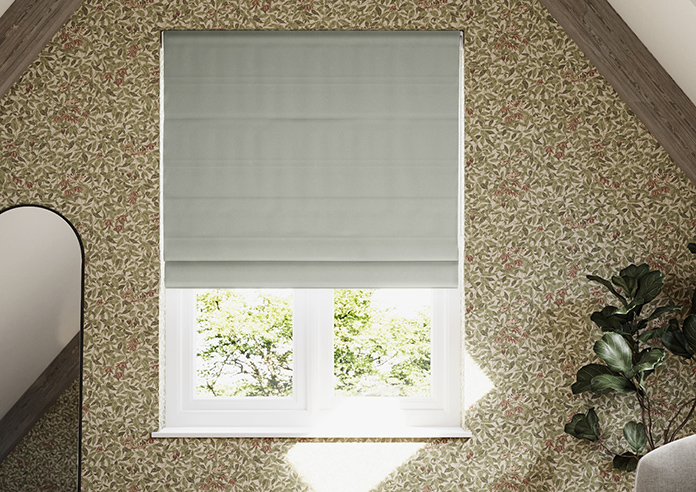 Devonshire, Light Grey - Roman Blind - Image 3